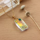 Stainless Steel Crystal Pendant Necklace -SSNEG173-32291