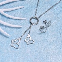 Stainless Steel Butterfly Jewelry Sets -SSCSG143-24604