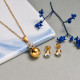 18k Gold Plated Crystal Jewelry Sets -SSCSG143-32635