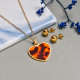 18k Gold Plated Turtle Leopard Jewelry Sets -SSCSG143-32637