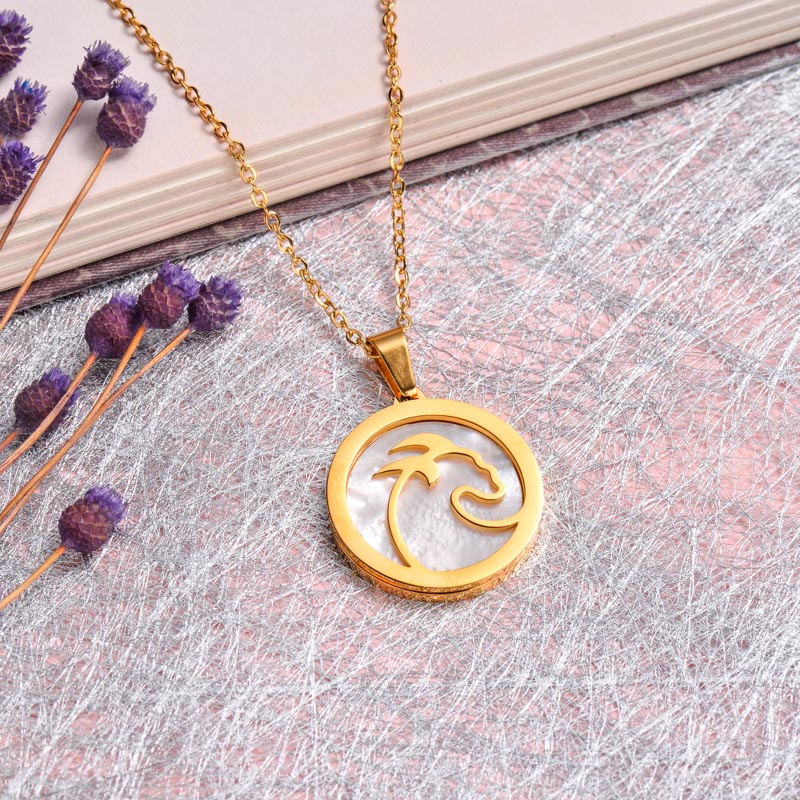 18K Gold Plated Zodiac Necklace for Girls -SSNEG142-32529