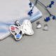 Stainless Steel Butterfly Jewelry Sets -SSCSG143-32642