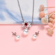 Stainless Steel Pearl Jewelry Sets -SSCSG143-32497