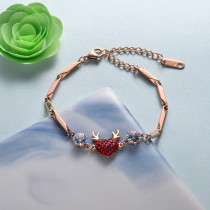 pulseras de joyas de acero inoxidable para mujer al por mayor -SSBTG40-33191