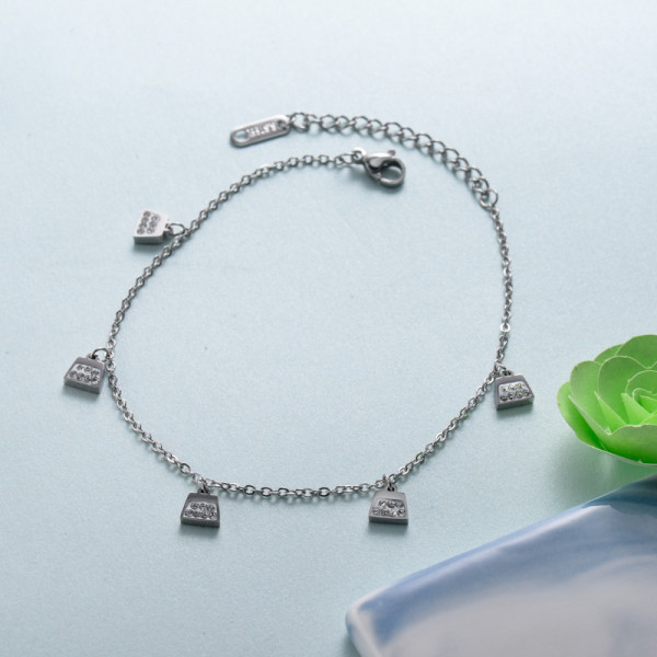 pulseras de joyas de acero inoxidable para mujer al por mayor -SSBTG40-33225