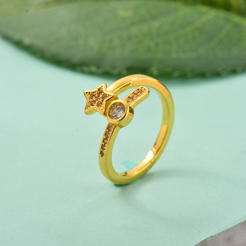 Anillos de Oro Laminado para Mujer -BRRGG155-33724