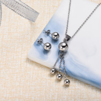 Conjunto de joyas de acero inoxidable para mujer al por mayor -SSCSG126-33308