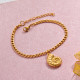 18k Gold Plated Beach Marine Charm Bracelets -SSBTG143-32788