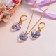 18k Gold Plated Crystal Jewelry Sets -SSCSG143-32920