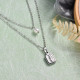 Stainless Steel Layered Necklace -SSNEG143-32912
