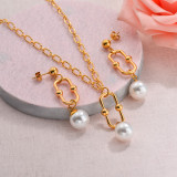 Conjunto de Acero Inoxidable para Mujer al por Mayor -SSCSG142-33489