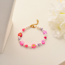 Multicolor Beaded Pearl Bracelets for Women -ACBTG142-34454