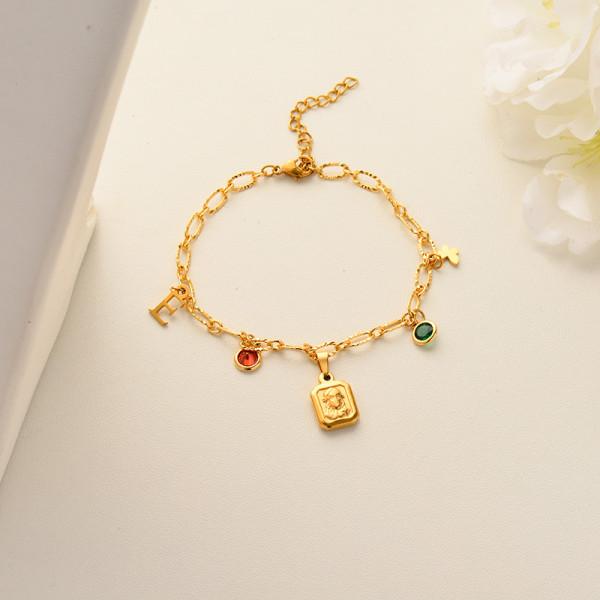 Pulseras de Acero Inoxidable para Mujer al por Mayor -SSBTG142-34431