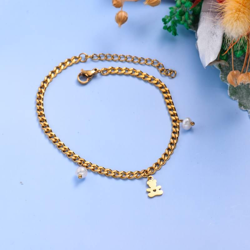 Pulseras de Acero Inoxidable para Mujer al por Mayor -SSBTG142-33617