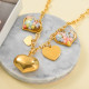 Collares de Acero Inoxidable para Mujer al por Mayor -SSNEG142-34212