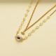 Collares de Oro Laminado para Damas Mayoreo -BRNEG142-34363