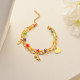 Pulseras de Oro Laminado para Damas Mayoreo -BRBTG142-34441