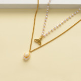 Collares de Oro Laminado para Damas Mayoreo -BRNEG142-34359