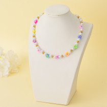 Multicolor Beaded Pearl Neckalce for Women -ACNEG142-34300