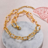 Collares de Acero Inoxidable para Mujer al por Mayor -SSNEG142-33477