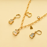 Conjunto de Acero Inoxidable para Mujer al por Mayor -SSCSG142-34401