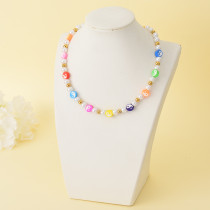 Multicolor Beaded Pearl Neckalce for Women -ACNEG142-34294