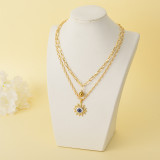 Collares de Oro Laminado para Damas Mayoreo -BRNEG142-34283