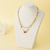 Collares de Oro Laminado para Damas Mayoreo -BRNEG142-34276