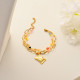 Pulseras de Oro Laminado para Damas Mayoreo -BRBTG142-34439