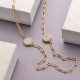 Collares de Acero Inoxidable para Mujer al por Mayor -SSNEG142-33722