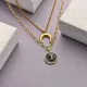 Collares de Acero Inoxidable para Mujer al por Mayor -SSNEG142-33709