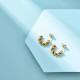 Aretes de Acero Inoxidable para Mujer al por Mayor -SSEGG143-33884