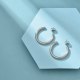 Aretes de Acero Inoxidable para Mujer al por Mayor -SSEGG143-33842