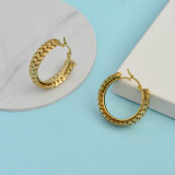 Aretes de Acero Inoxidable para Mujer al por Mayor -SSEGG26-34111