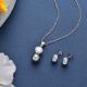 Conjunto de Acero Inoxidable para Mujer al por Mayor -SSCSG143-34369