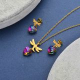 Conjunto de Acero Inoxidable para Mujer al por Mayor -SSCSG143-34455