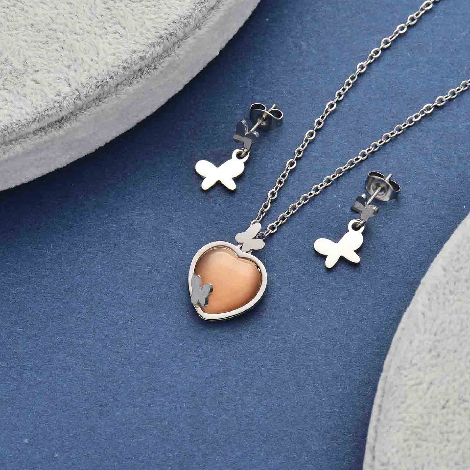 Conjunto de Acero Inoxidable para Mujer al por Mayor -SSCSG143-34410