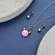 Conjunto de Acero Inoxidable para Mujer al por Mayor -SSCSG143-34406