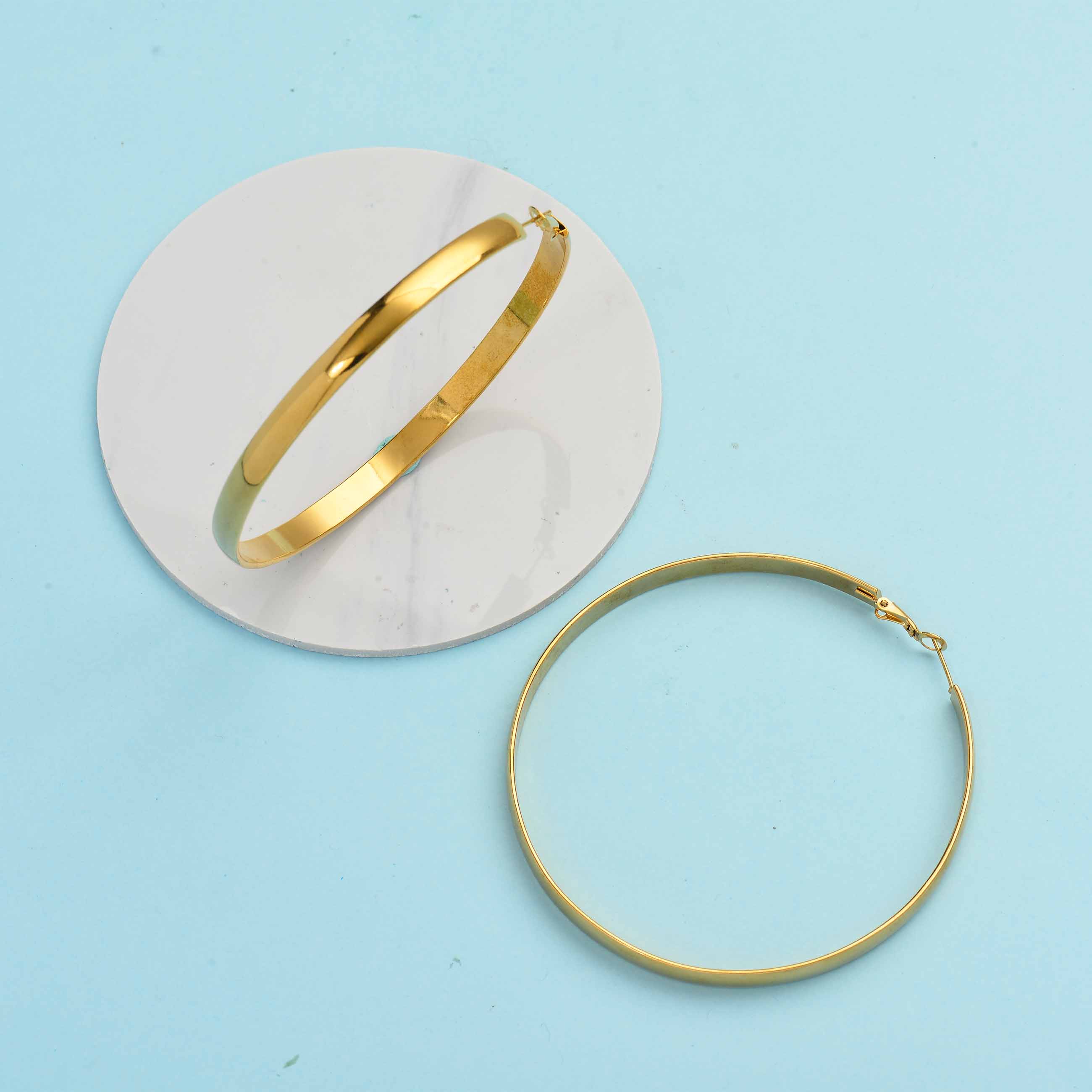 Aretes de Acero Inoxidable para Mujer al por Mayor -SSEGG143-34278