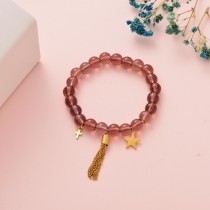 Pulseras de Bolitas con Borla para Mujeres -SSBTG142-34679