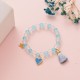 Pulseras de Bolitas con Borla para Mujeres -SSBTG142-34688
