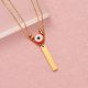 Collares de Acero Inoxidable para Mujer al por Mayor -SSNEG142-34777