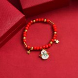 Pulseras de Bolitas con Borla para Mujeres -SSBTG142-34942