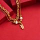 Collares de Acero Inoxidable para Mujer al por Mayor -SSNEG142-34896