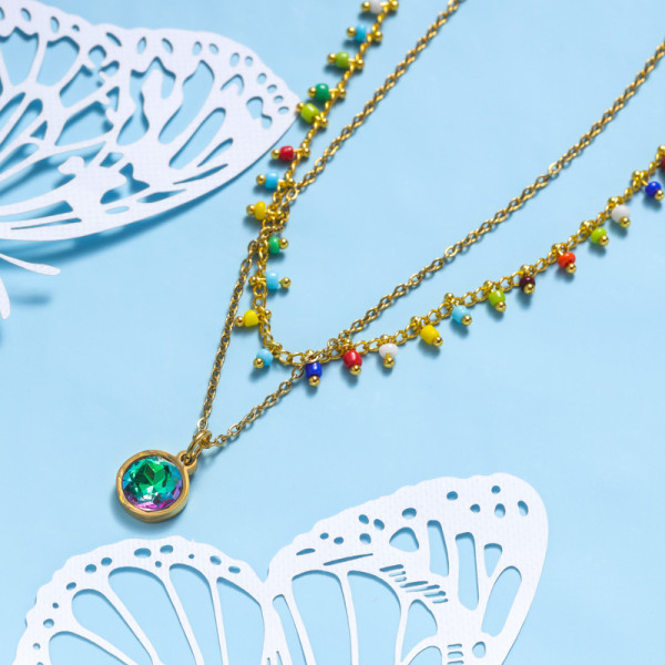 Collares de Acero Inoxidable para Mujer al por Mayor -
