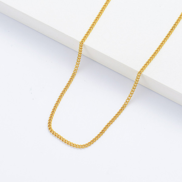 Collares de Acero Inoxidable para Mujer al por Mayor -SSNEG142-36357