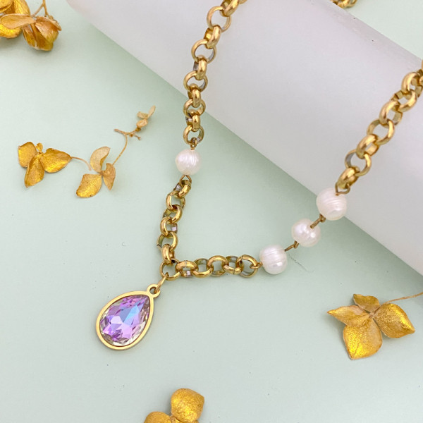 Collares de Acero Inoxidable para Mujer al por Mayor