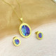 Conjunto de Acero Inoxidable para Mujer al por Mayor