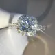 anillos sencillos de platino 950 de corazon para mujer