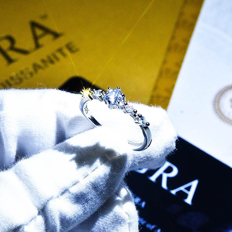 anillos bonitos de diamantes de moda para mujer